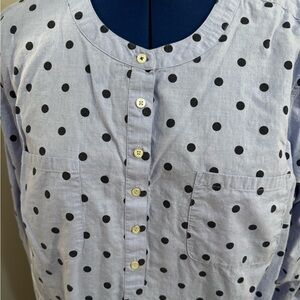 Cute Talbots polka dot blouse